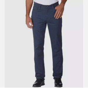 NEW English Laundry Mens 40x32 Straight Fit Stretch Pants Active Comfort Blue